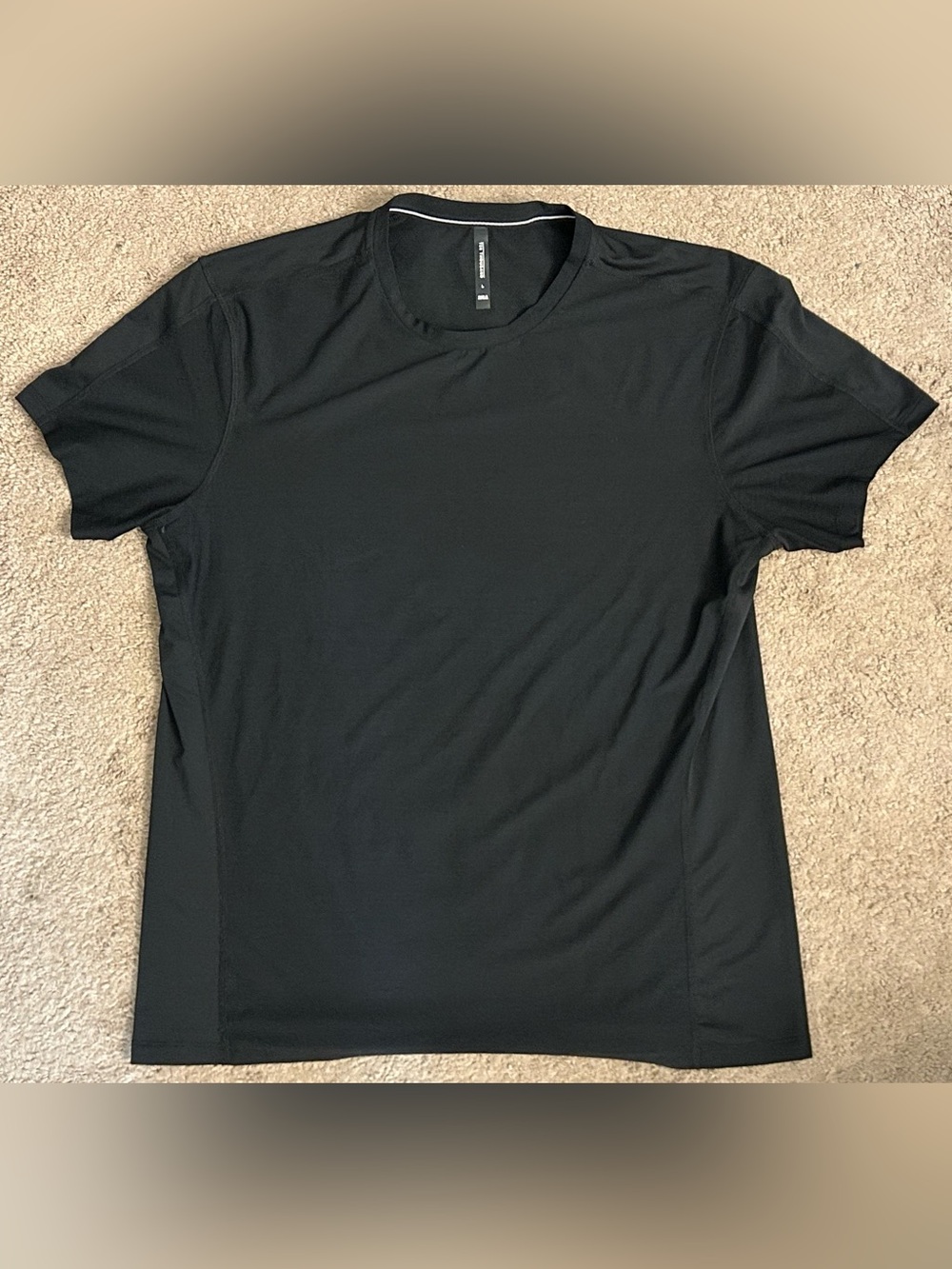 Ten Thousand Versatile Shirt Mens Large Black Short Sleeve Training Tee